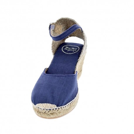Alpargatas Toni Pons zapatos Mujer modelo Caldes Azul 
