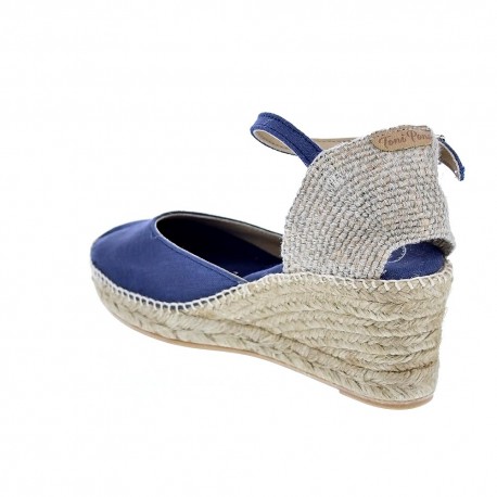 Alpargatas Toni Pons zapatos Mujer modelo Caldes Azul 