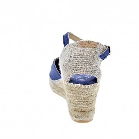 Alpargatas Toni Pons zapatos Mujer modelo Caldes Azul 
