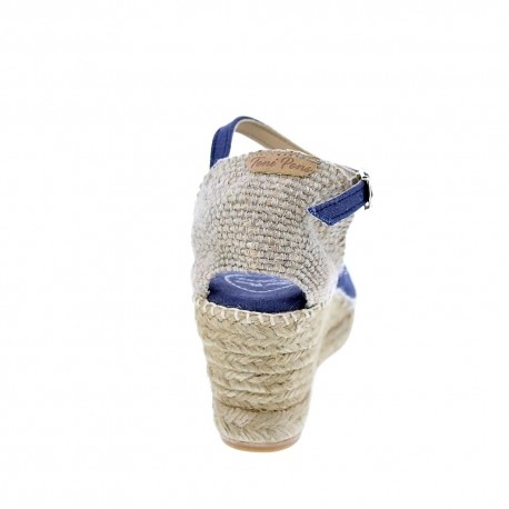 Alpargatas Toni Pons zapatos Mujer modelo Caldes Azul 