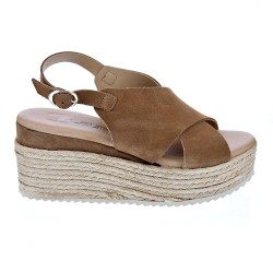 Sandalias Claudia zapatos Mujer modelo Luz Marrón  2