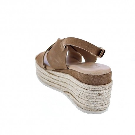 Sandalias Claudia zapatos Mujer modelo Luz Marrón 