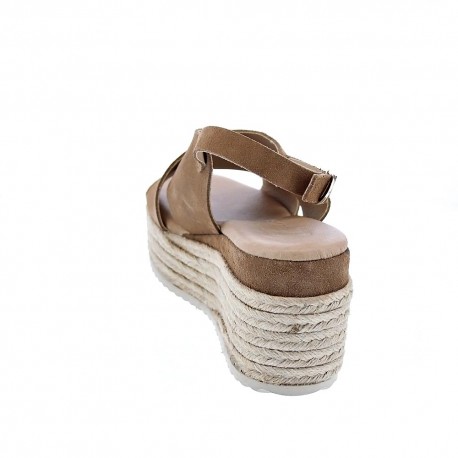 Sandalias Claudia zapatos Mujer modelo Luz Marrón 