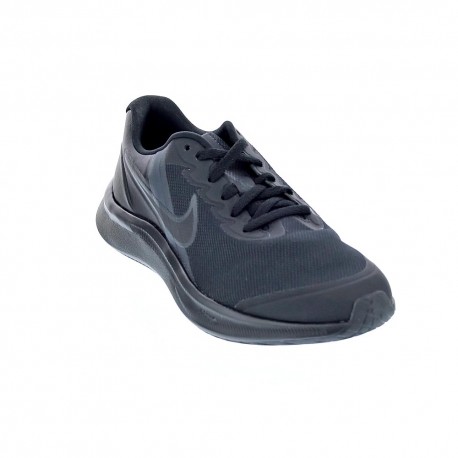 Zapatillas botas Nike zapatos Niño modelo Star Runner. Negro 