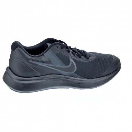Zapatillas botas Nike zapatos Niño modelo Star Runner. Negro 