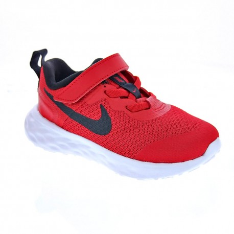 Zapatillas Nike zapatos Niño modelo Revolution 6. Rojo 