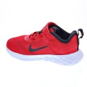 Zapatillas Nike zapatos Niño modelo Revolution 6. Rojo 