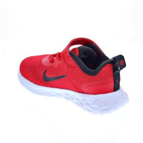 Zapatillas Nike zapatos Niño modelo Revolution 6. Rojo 