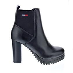 Botines Tommy Hilfiger zapatos Mujer modelo Hight Heel Negro  2