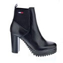 Botines Tommy Hilfiger zapatos Mujer modelo Hight Heel Negro 