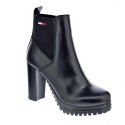 Botines Tommy Hilfiger zapatos Mujer modelo Hight Heel Negro 