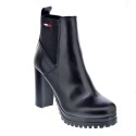 Botines Tommy Hilfiger zapatos Mujer modelo Hight Heel Negro 