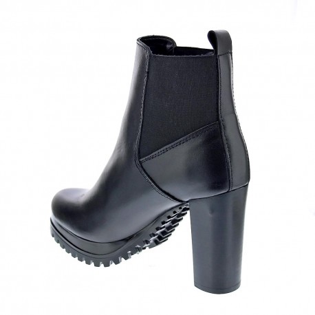 Botines Tommy Hilfiger zapatos Mujer modelo Hight Heel Negro 