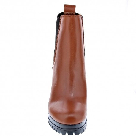 Botines Tommy Hilfiger zapatos Mujer modelo Hight Essential Marrón 