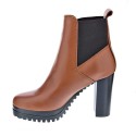 Botines Tommy Hilfiger zapatos Mujer modelo Hight Essential Marrón 