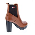 Botines Tommy Hilfiger zapatos Mujer modelo Hight Essential Marrón 