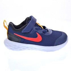 Zapatillas Nike zapatos Niño modelo Revolution 6. Azul  2