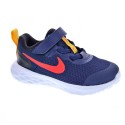 Zapatillas Nike zapatos Niño modelo Revolution 6. Azul 