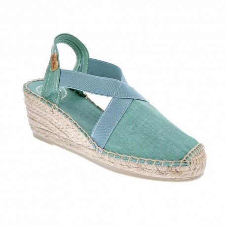 Alpargatas Toni Pons zapatos Mujer modelo Ter Verde 