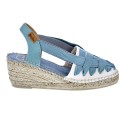 Alpargatas Toni Pons zapatos Mujer modelo Tracy Azul 