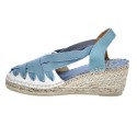 Alpargatas Toni Pons zapatos Mujer modelo Tracy Azul 