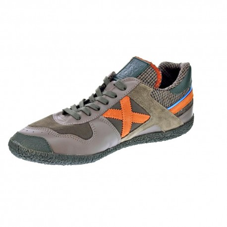 Zapatillas Munich zapatos Hombre modelo Goal 1560. Marrón 