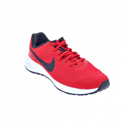 Zapatillas Nike zapatos Niño modelo Revolution 6 Rojo 