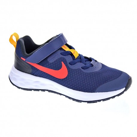 Zapatillas Nike zapatos Niño modelo Revolution 6 Azul 