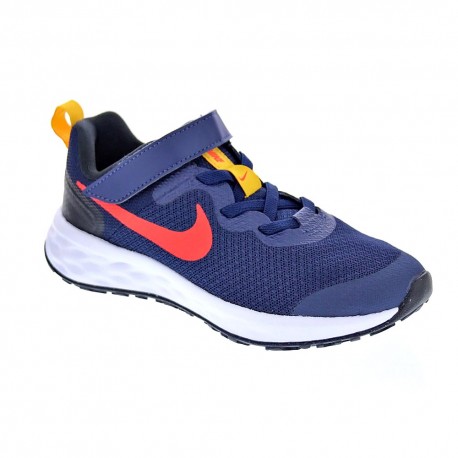 Zapatillas Nike zapatos Niño modelo Revolution 6 Azul 
