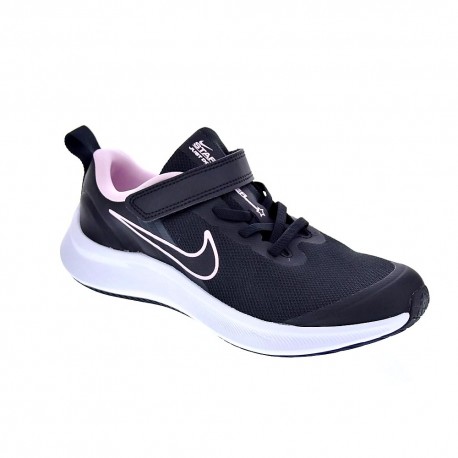 Zapatillas Nike zapatos Niña modelo Star Runner 3 Negro 