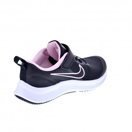 NIKE STAR RUNNER 3 DA2777 002 DEPORTIVO NIÑA NEGRO FUXIA - Valero's