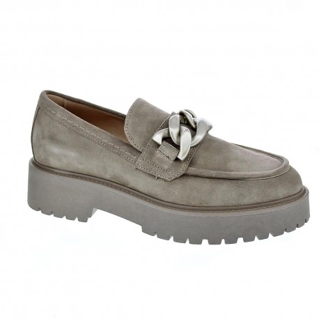 Mocasines Nero Giardini zapatos Mujer modelo I205110D Beige 