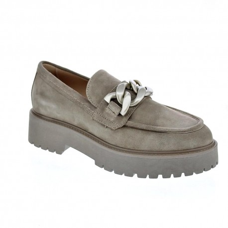 Mocasines Nero Giardini zapatos Mujer modelo I205110D Beige 