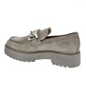 Mocasines Nero Giardini zapatos Mujer modelo I205110D Beige 