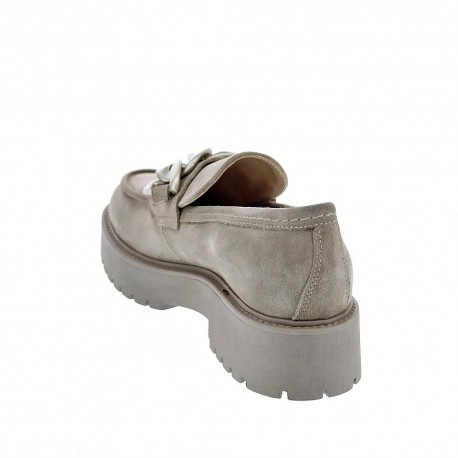 Mocasines Nero Giardini zapatos Mujer modelo I205110D Beige 