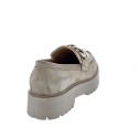 Mocasines Nero Giardini zapatos Mujer modelo I205110D Beige 