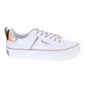 Zapatillas Pepe Jeans zapatos Mujer modelo Ottis. Blanco 