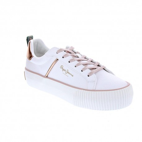 Zapatillas Pepe Jeans zapatos Mujer modelo Ottis. Blanco 