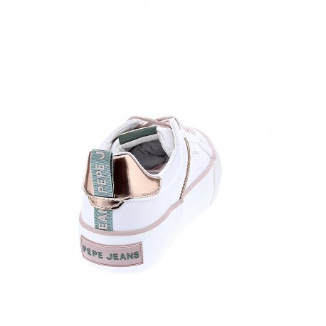 Zapatillas Pepe Jeans zapatos Mujer modelo Ottis. Blanco 