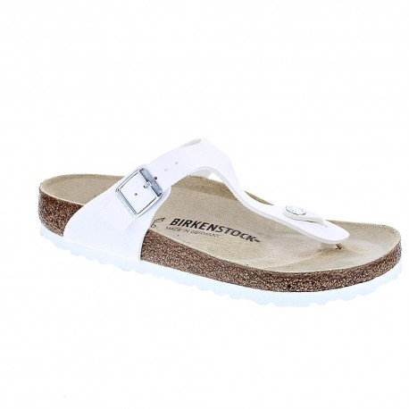 Sandalias Birkenstock zapatos Mujer modelo Gizeh Blanco 