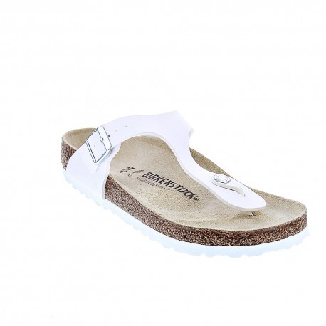 Sandalias Birkenstock zapatos Mujer modelo Gizeh Blanco 