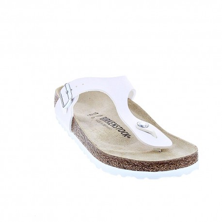 Sandalias Birkenstock zapatos Mujer modelo Gizeh Blanco 