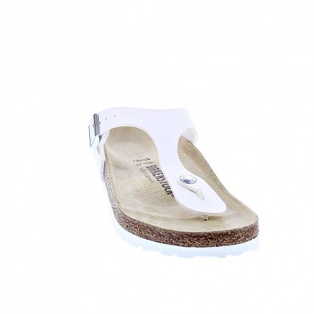 Sandalias Birkenstock zapatos Mujer modelo Gizeh Blanco 