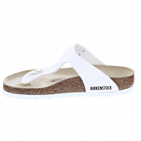 Sandalias Birkenstock zapatos Mujer modelo Gizeh Blanco 