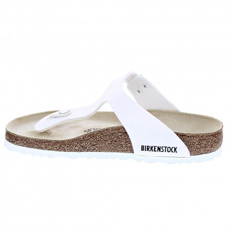 Sandalias Birkenstock zapatos Mujer modelo Gizeh Blanco 