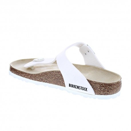 Sandalias Birkenstock zapatos Mujer modelo Gizeh Blanco 