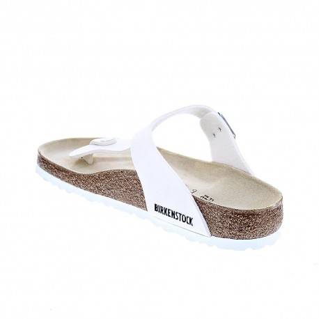 Sandalias Birkenstock zapatos Mujer modelo Gizeh Blanco 