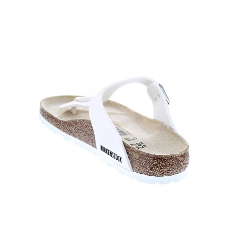 Sandalias Birkenstock zapatos Mujer modelo Gizeh Blanco 