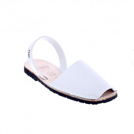 Abarcas menorquinas Avarca Pons zapatos Hombre modelo 550 Blanco 