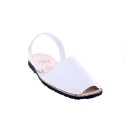 Abarcas menorquinas Avarca Pons zapatos Hombre modelo 550 Blanco 